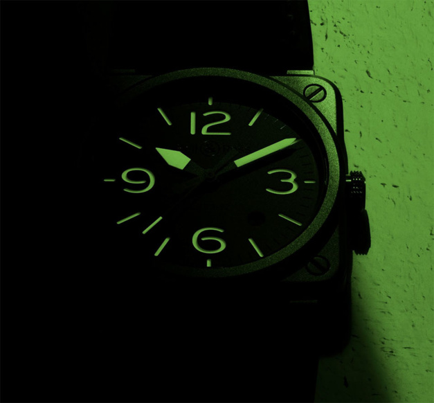 Bell & Ross BR 03-92 Horolum : vol de nuit Bell & Ross BR 03-92 Horolum : vol de nuit