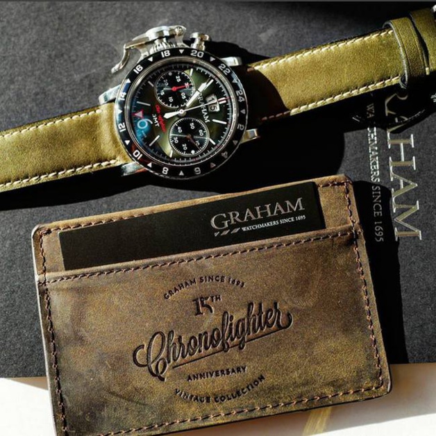 Graham Chronofighter Vintage GMT et grande date Graham Chronofighter Vintage GMT et grande date