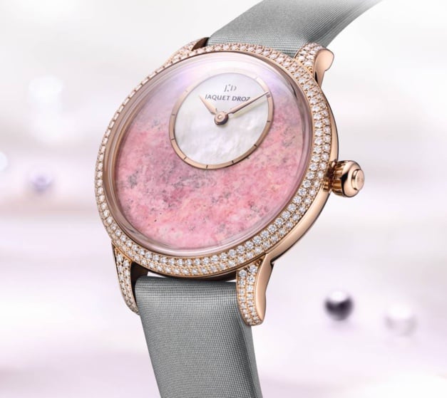 Jaquet Droz Petite Heure Minute Astorite : pour la Saint-Valentin Jaquet Droz Petite Heure Minute Astorite : pour la Saint-Valentin