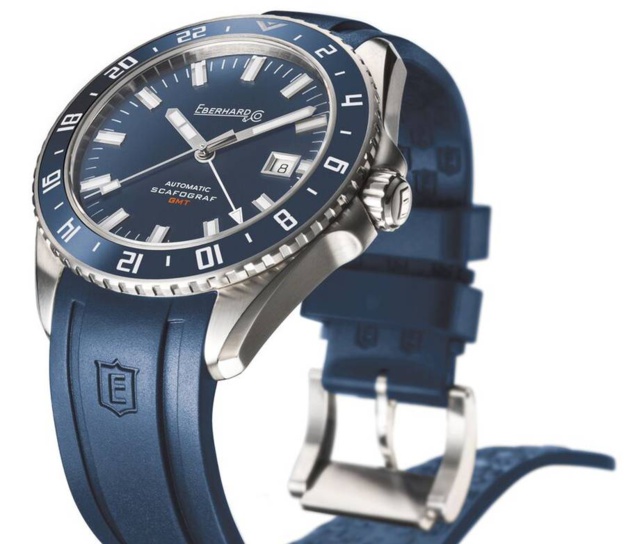 Eberhard Scafograf GMT : pour globettroteurs chics et discrets