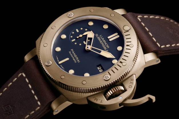 Panerai Luminor 1950 Bronzo cadran bleu : du bronze qui vaut de l'or Panerai Luminor 1950 Bronzo cadran bleu : du bronze qui vaut de l'or