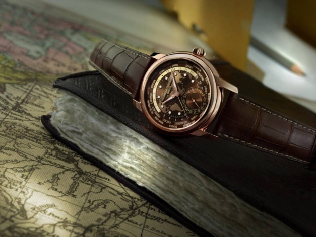 Frédérique Constant Manufacture Worltimer : direction... cadran Havane Frédérique Constant Manufacture Worltimer : direction... cadran Havane