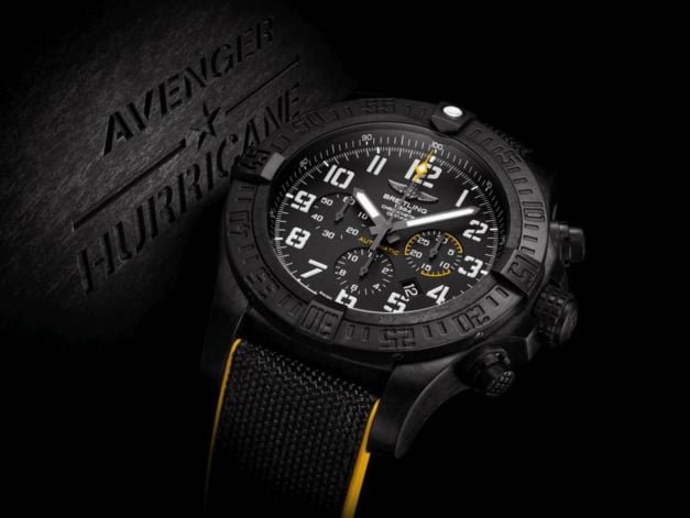Breitling Avenger Hurricane 12h : un imposant boitier mais un poids plume Breitling Avenger Hurricane 12h : un imposant boitier mais un poids plume