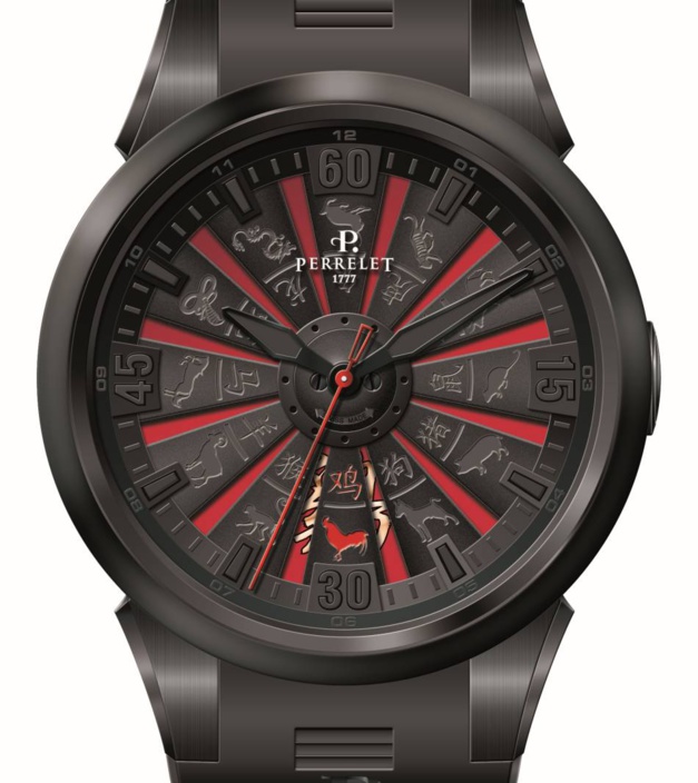 Perrelet "Turbine Rooster" pour le nouvel an chinois 2017 Perrelet "Turbine Rooster" pour le nouvel an chinois 2017