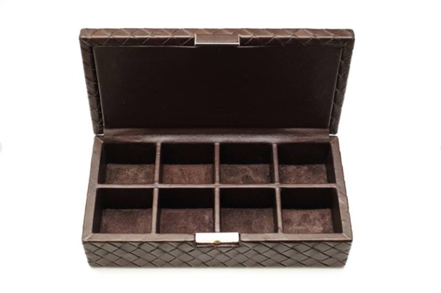Bottega Venetta : bel écrin pour boutons de manchette