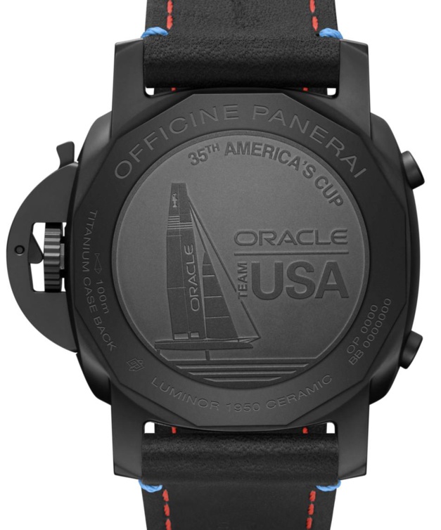 Panerai Luminor 1950 Oracle Team USA 44 mm en céramique Panerai Luminor 1950 Oracle Team USA 44 mm en céramique