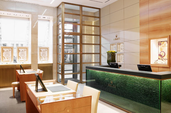 Rolex ouvre une troisième boutique française à Lyon Rolex ouvre une troisième boutique française à Lyon