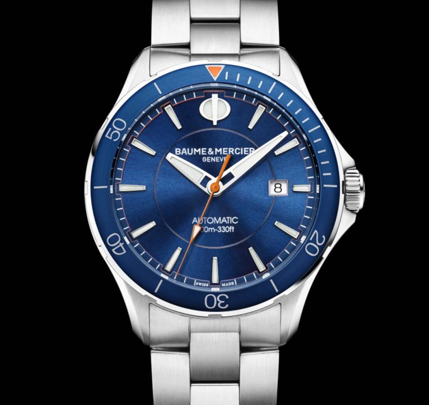 Baume et Mercier Clifton Club : une sportive de ville Baume et Mercier Clifton Club : une sportive de ville