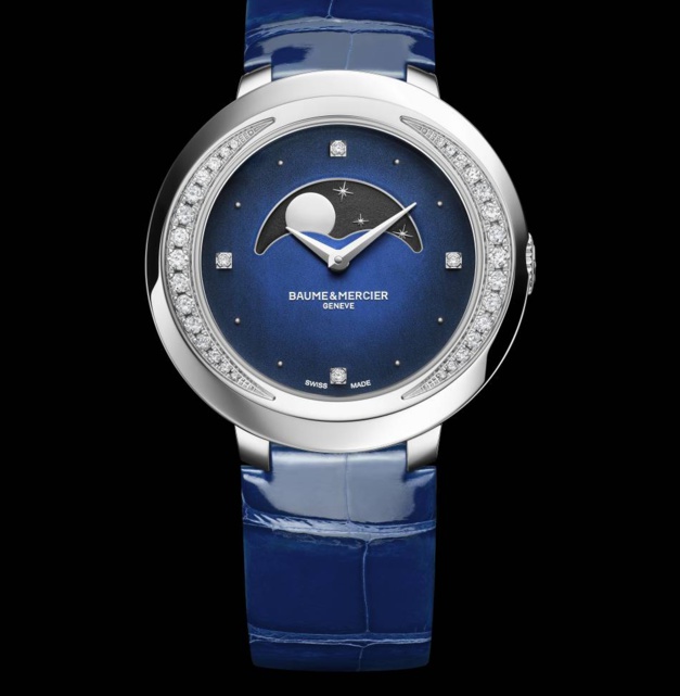 Baume et Mercier : deux nouvelles phases de Lune pour femmes Baume et Mercier : deux nouvelles phases de Lune pour femmes