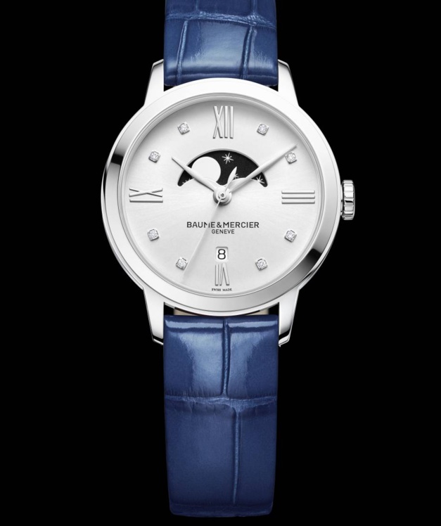 Baume et Mercier : deux nouvelles phases de Lune pour femmes Baume et Mercier : deux nouvelles phases de Lune pour femmes