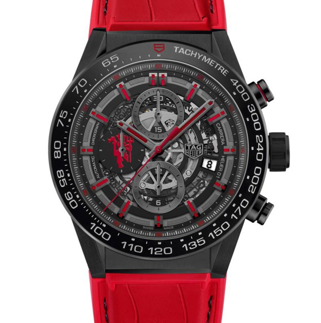 TAG Heuer Carrera Calibre Heuer 01 Manchester United Edition Speciale TAG Heuer Carrera Calibre Heuer 01 Manchester United Edition Speciale