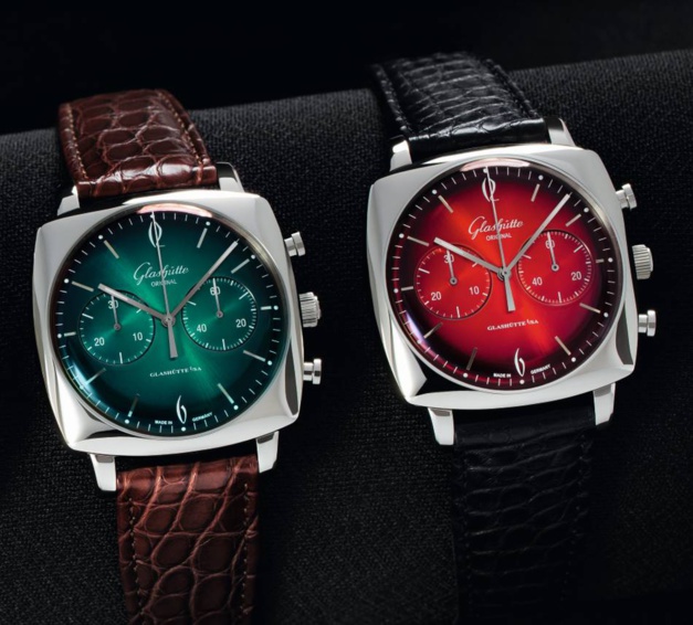 Glashütte Original Sixties Iconic Square : chrono pop ! Glashütte Original Sixties Iconic Square : chrono pop !