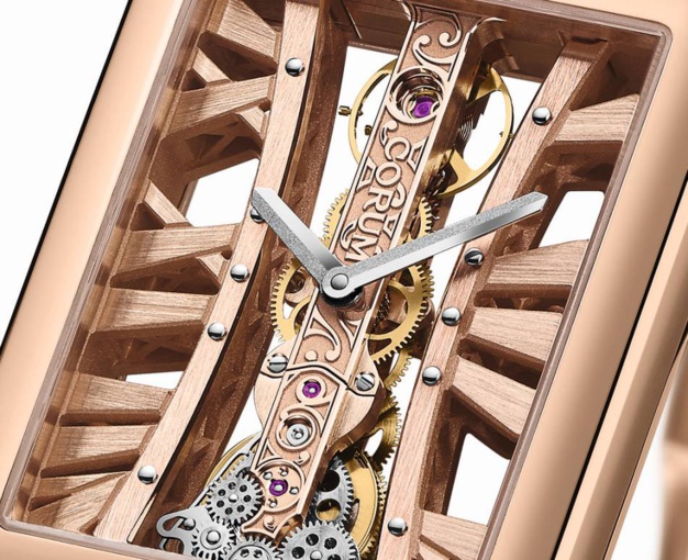 Corum : arrivée de la Golden Bridge Rectangle Corum : arrivée de la Golden Bridge Rectangle