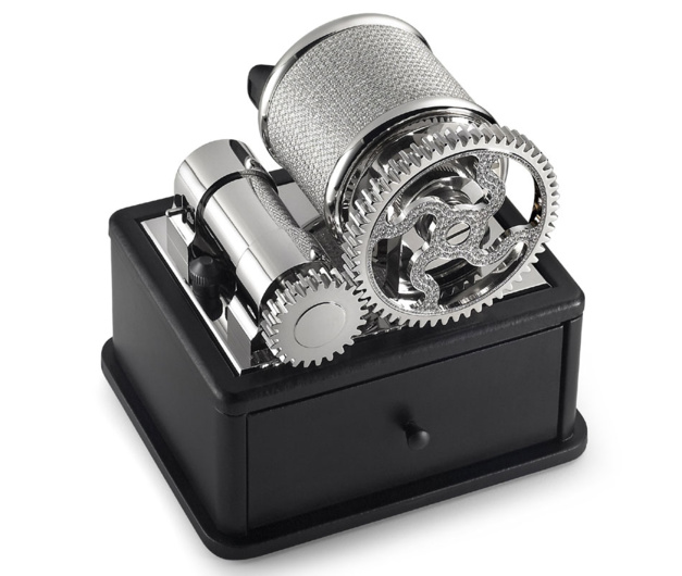 Scatola del Tempo 1 RTM Diamants : pièce unique toute en diamants Scatola del Tempo 1 RTM Diamants : pièce unique toute en diamants