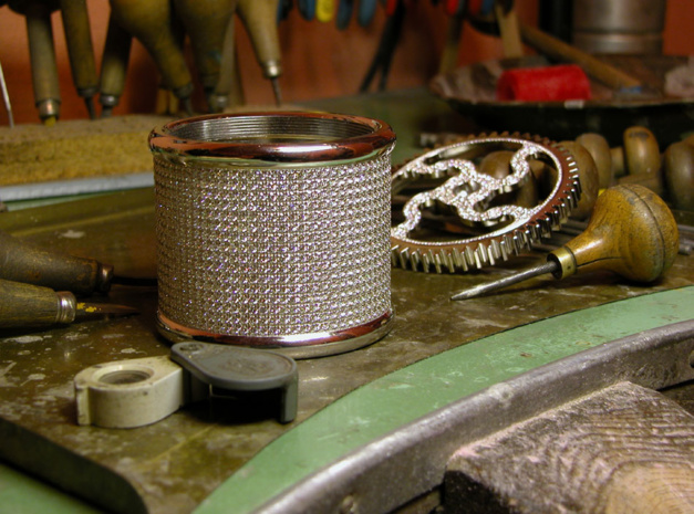 Scatola del Tempo 1 RTM Diamants : pièce unique toute en diamants Scatola del Tempo 1 RTM Diamants : pièce unique toute en diamants