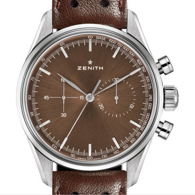 Zenith Heritage 146 : cadran bleu ou cadran brun ?