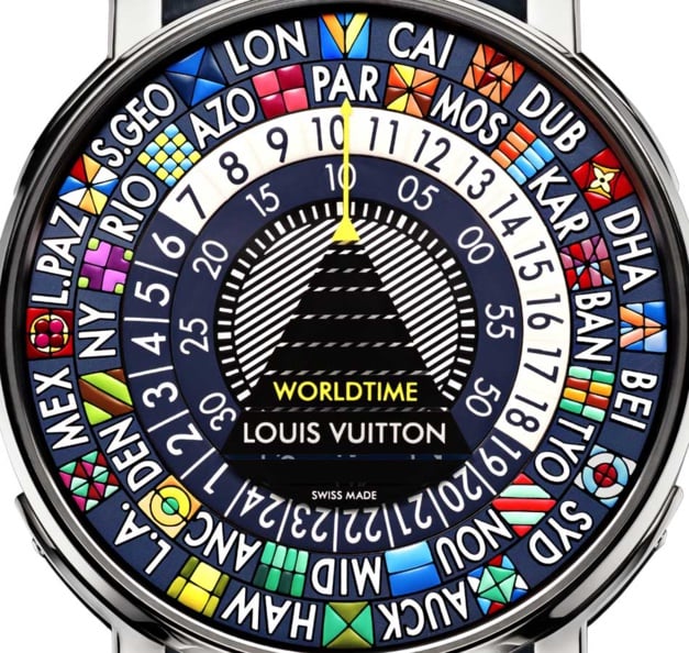 Louis Vuitton Escale Worldtime Bleue Louis Vuitton Escale Worldtime Bleue