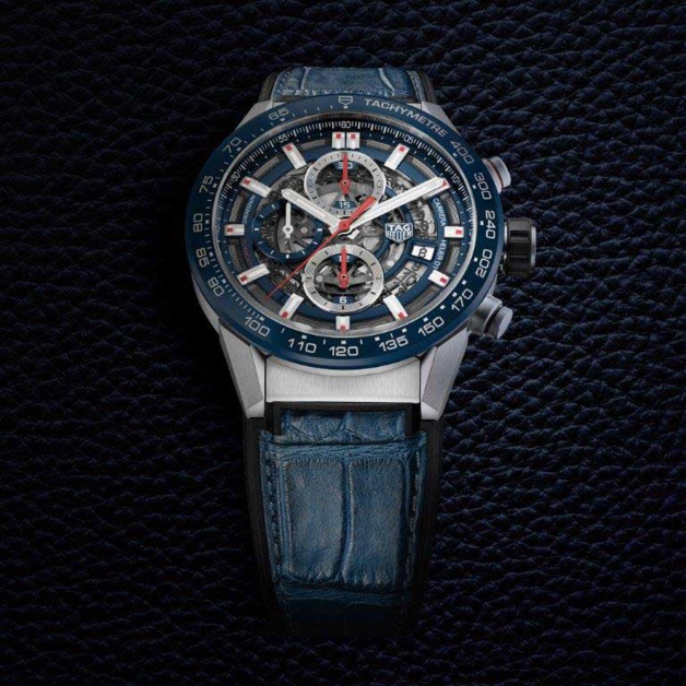 TAG Heuer Carrera Heuer 01 43 mm : nouveau diamètre TAG Heuer Carrera Heuer 01 43 mm : nouveau diamètre