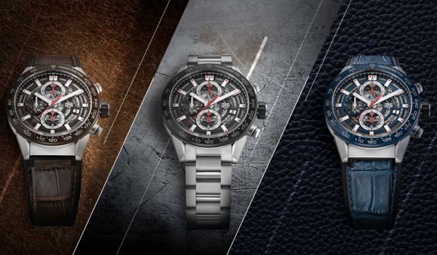 TAG Heuer Carrera Heuer 01 43 mm : nouveau diamètre TAG Heuer Carrera Heuer 01 43 mm : nouveau diamètre