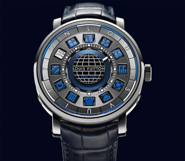 Louis Vuitton Escale Spin Time Bleue : l'heure bleue Louis Vuitton Escale Spin Time Bleue : l'heure bleue