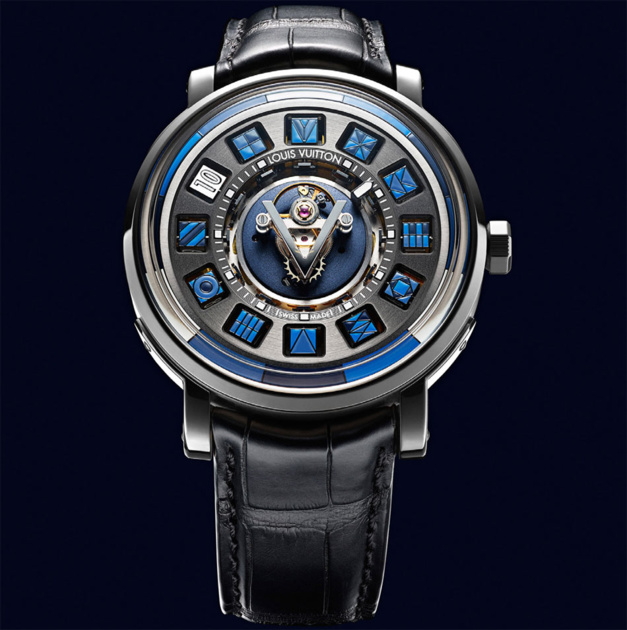 Louis Vuitton Escale Spin Time Tourbillon Central Bleue Louis Vuitton Escale Spin Time Tourbillon Central Bleue