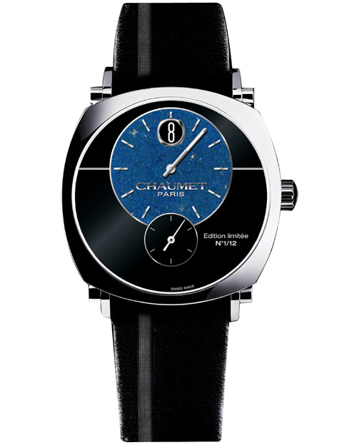 Le « dressing » horloger parfait pour le Dandy Chaumet… Une série limitée de trois montres d’exception en platine Le « dressing » horloger parfait pour le Dandy Chaumet… Une série limitée de trois montres d’exception en platine