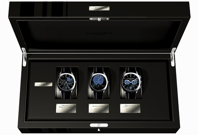 Le « dressing » horloger parfait pour le Dandy Chaumet… Une série limitée de trois montres d’exception en platine Le « dressing » horloger parfait pour le Dandy Chaumet… Une série limitée de trois montres d’exception en platine