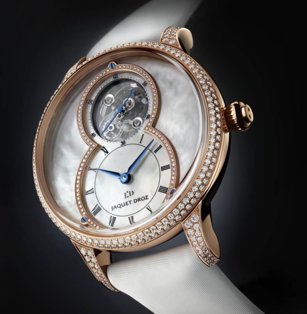 Jaquet Droz Grande Seconde Tourbillon sur cadran nacre