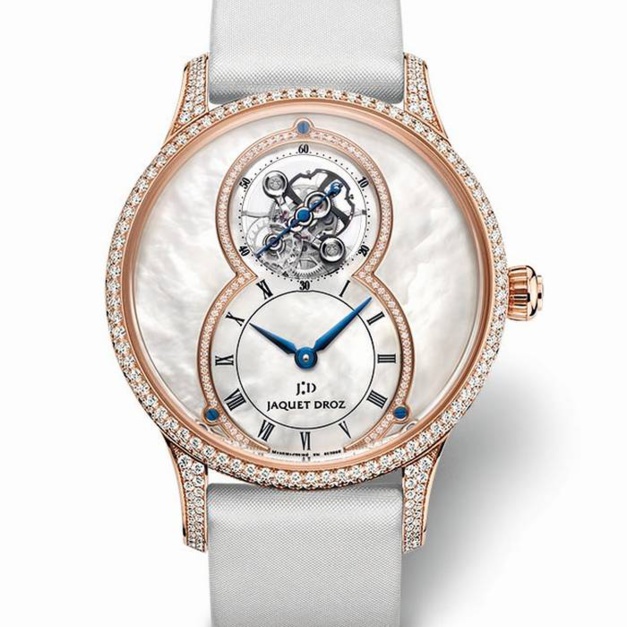 Jaquet Droz Grande Seconde Tourbillon sur cadran nacre