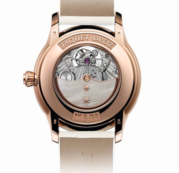 Jaquet Droz Grande Seconde Tourbillon sur cadran nacre