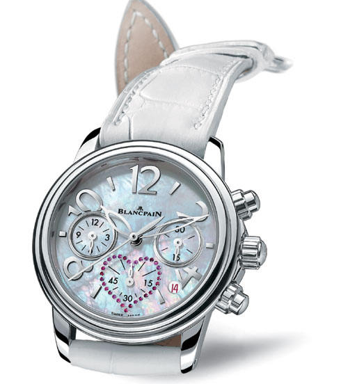 Blancpain présente son modèle pour femme pour la Saint-Valentin 2009