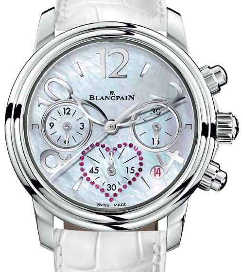 Blancpain présente son modèle pour femme pour la Saint-Valentin 2009 Blancpain présente son modèle pour femme pour la Saint-Valentin 2009