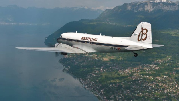 Le Breitling DC-3 s'est envolé pour son grand tour du monde