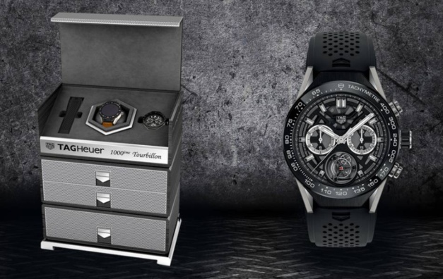 TAG Heuer met son 1000ème toubillon COSC aux enchères... pour une bonne cause