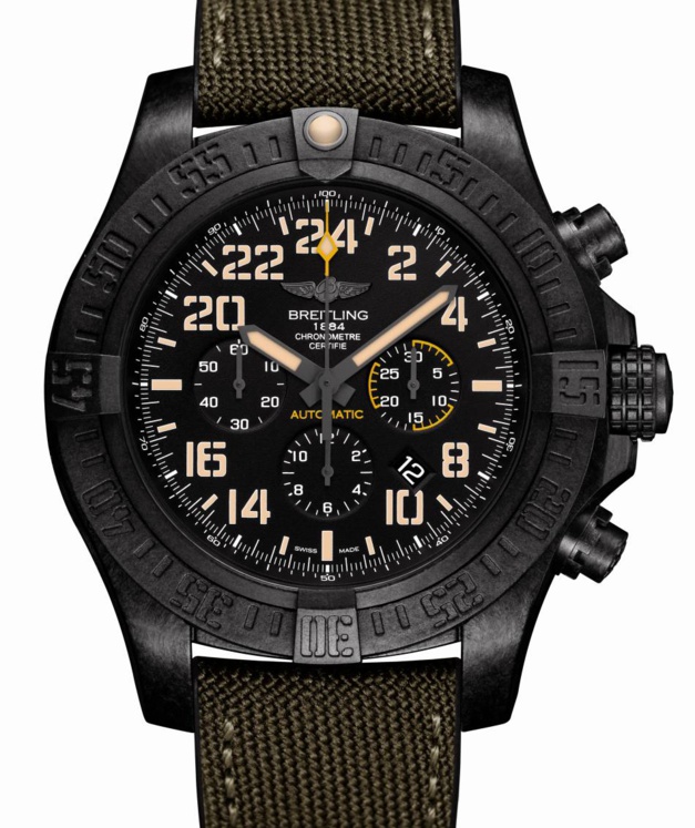 Breitling Avenger Hurricane Military : un très gros chrono Breitling Avenger Hurricane Military : un très gros chrono