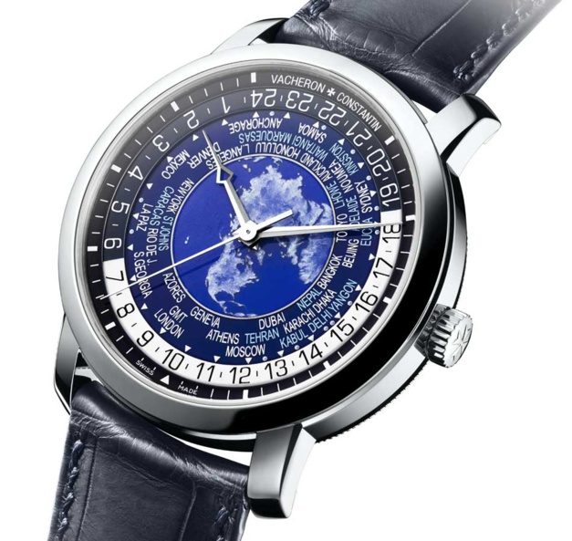 Vacheron Constantin Traditionnelle heures du monde en platine Vacheron Constantin Traditionnelle heures du monde en platine