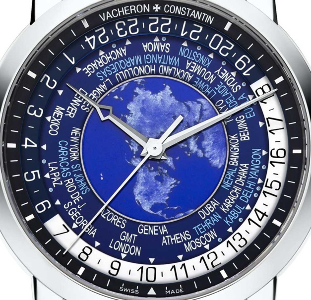 Vacheron Constantin Traditionnelle heures du monde :  le monde au poignet Vacheron Constantin Traditionnelle heures du monde :  le monde au poignet