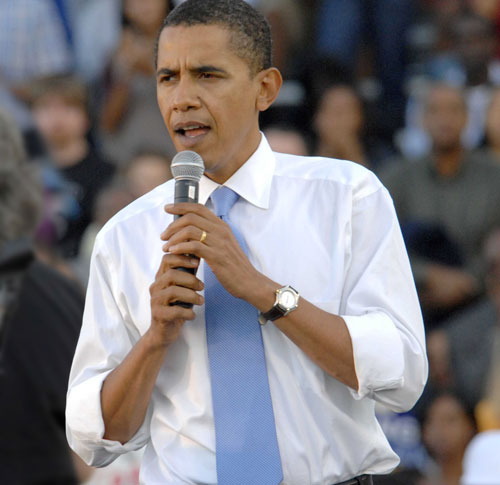Barack Obama porte une Tag Heuer