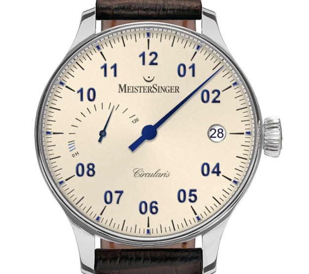 MeisterSinger Circularis Réserve de Marche : 5 jours d'une seul coup d'oeil