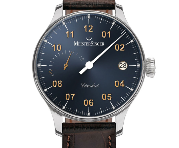 MeisterSinger Circularis Réserve de Marche : 5 jours d'une seul coup d'oeil