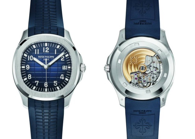 Patek Philippe Aquanaut 5168G : sport chic en or gris et cadran bleu Patek Philippe Aquanaut 5168G : sport chic en or gris et cadran bleu