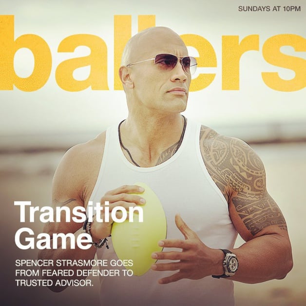 Ballers : Dwayne Johnson porte une Audemars Piguet Royal Oak Offshore Ballers : Dwayne Johnson porte une Audemars Piguet Royal Oak Offshore