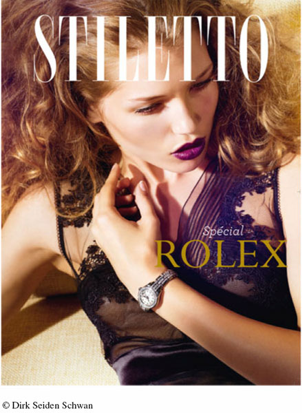 Stiletto : un numéro Hiver 2008-2009 consacré à Rolex
