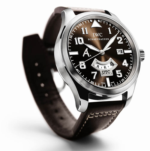IWC Montre d’Aviateur UTC en platine IWC Montre d’Aviateur UTC en platine