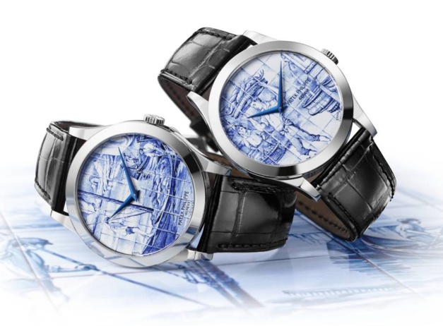 Patek Philippe Calatrava "Azulejos" : l'heure lisboète Patek Philippe Calatrava "Azulejos" : l'heure lisboète
