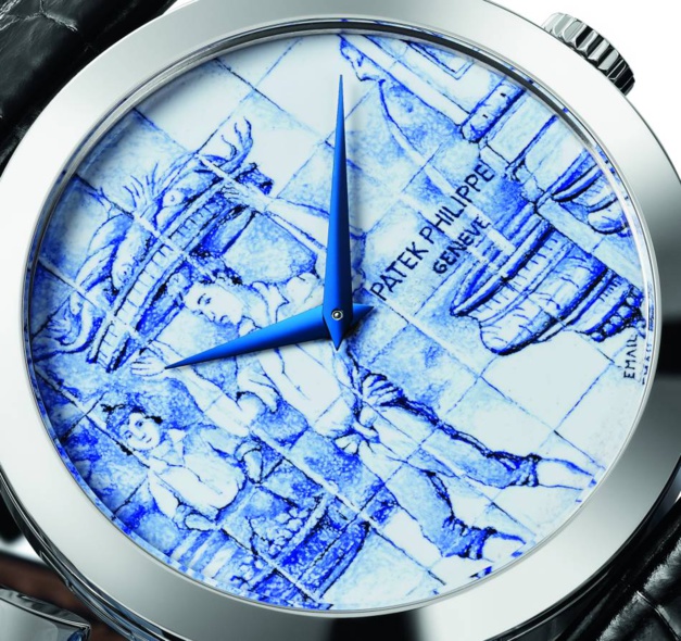 Patek Philippe Calatrava "Azulejos" : l'heure lisboète Patek Philippe Calatrava "Azulejos" : l'heure lisboète