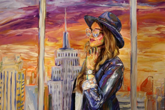 Maurice Lacroix : la vie en couleurs avec l'artiste Alexa Meade