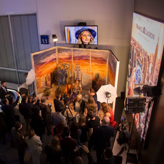 Maurice Lacroix : la vie en couleurs avec l'artiste Alexa Meade Maurice Lacroix : la vie en couleurs avec l'artiste Alexa Meade