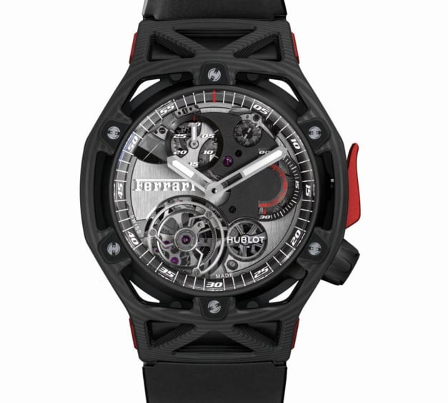 Hublot Techframe Design Ferrari : comme un bolide Hublot Techframe Design Ferrari : comme un bolide
