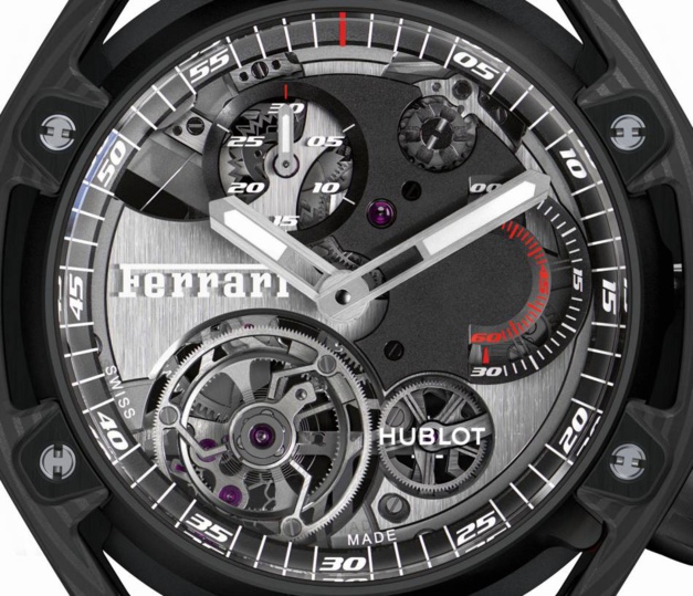 Hublot Techframe Design Ferrari : comme un bolide